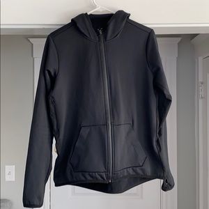 Nike black full zip sweatshirt